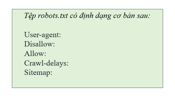 file robots txt là gì