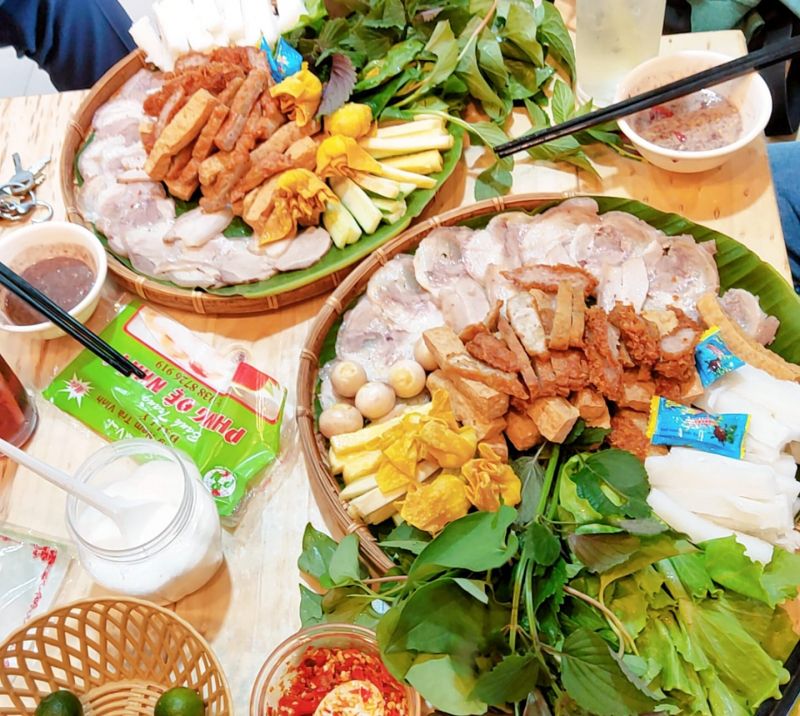 Bún đậu mắm tôm 3 Phải