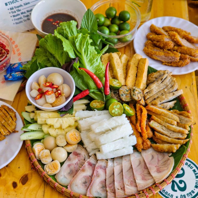 Bún Đậu Mắm Tôm Đầu Bự