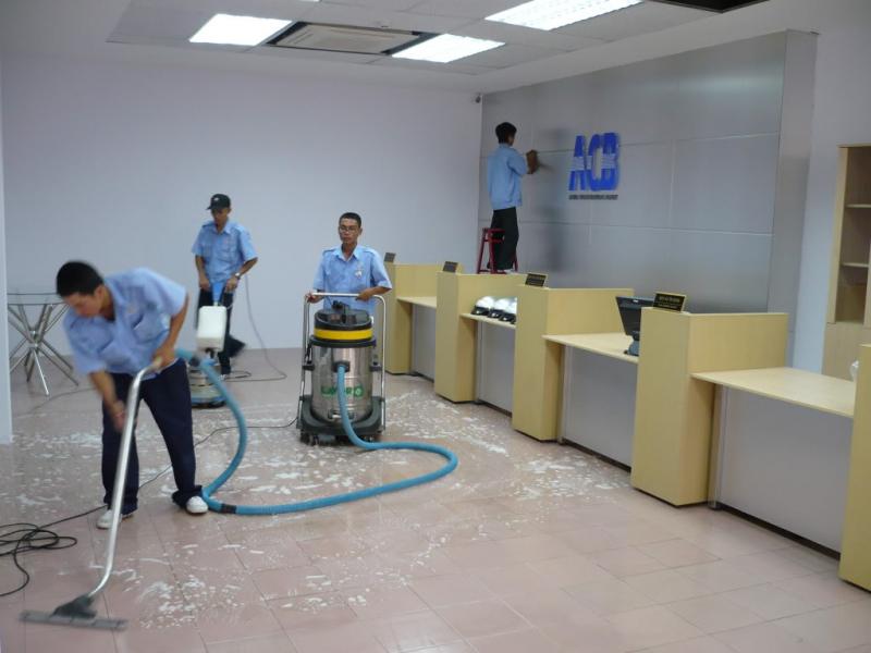 Nhân viên Công ty Gia Mỹ đang làm việc.