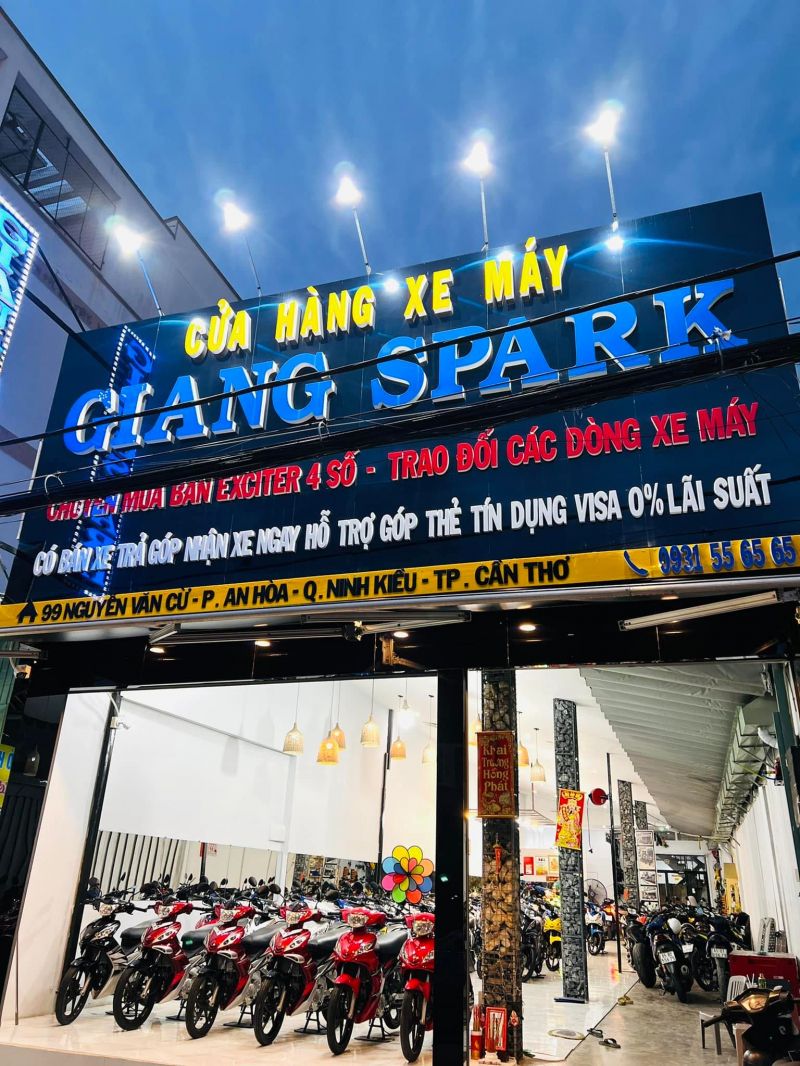 Cửa Hàng Xe Máy Giang Spark Cần Thơ