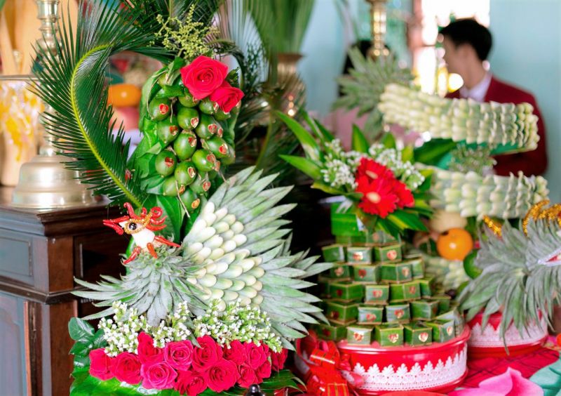 Tráp - Mâm Quả Cưới Hỏi Cần Thơ