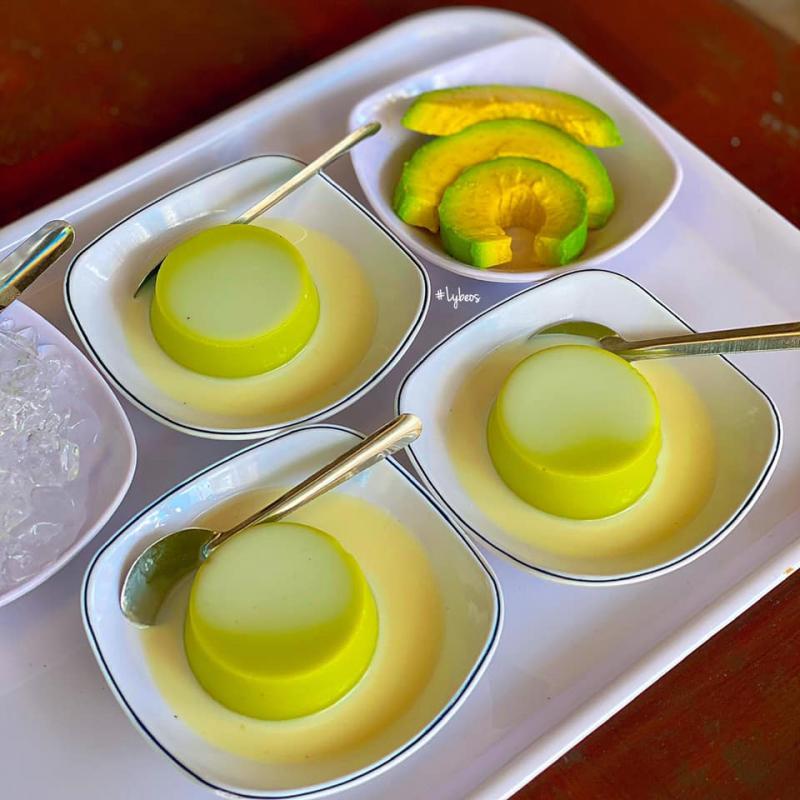 Flan bơ Cần Thơ