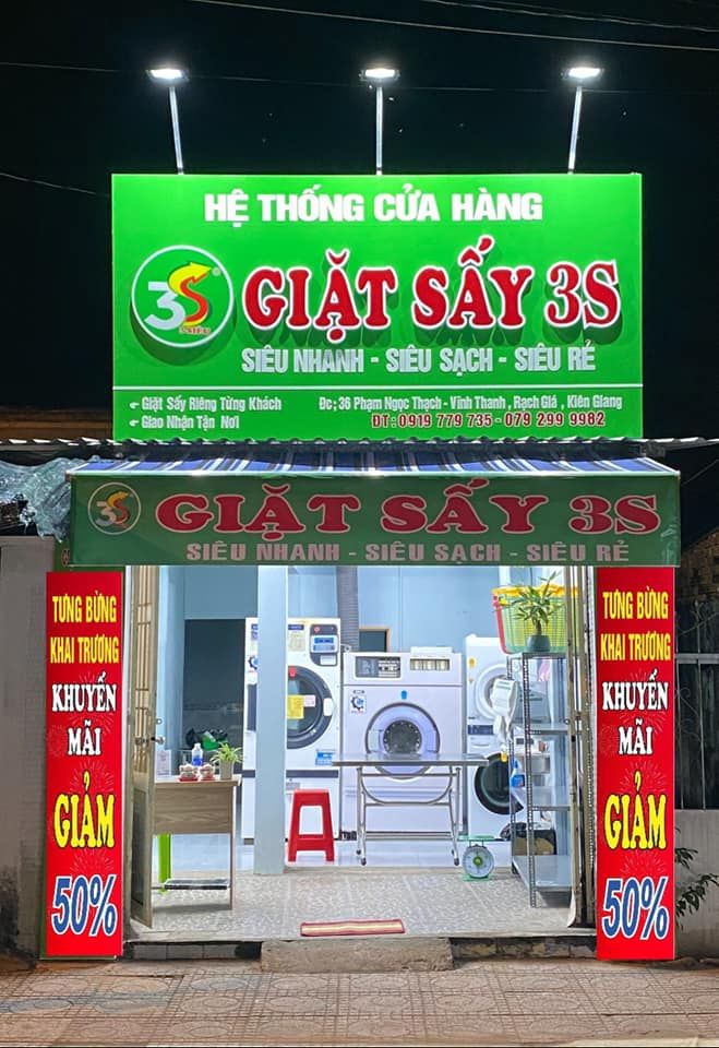 Giặt sấy 3S