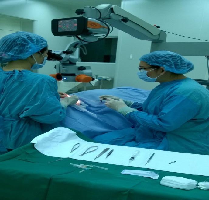 Khoa mắt bệnh viện Đa khoa thành phố Cần Thơ