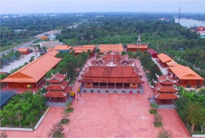 Toàn cảnh thiền viện trúc lâm Phương Nam