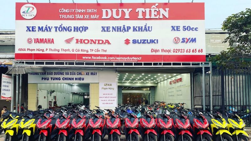 Trung Tâm Xe Máy Duy Tiến Cần Thơ